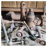 Lot of Large Clamp Hardware w / Jacks