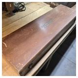 Antique Brown & Sharpe Mfg. Wood Box