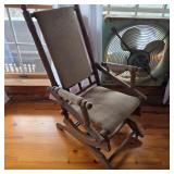Antique Platform Rocking Chair