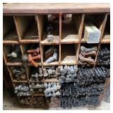 Metal Organizer w/ Long Bolts & Screws
