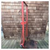 Esco Manual Platform Lift Truck