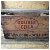 Antique Double Cola Box