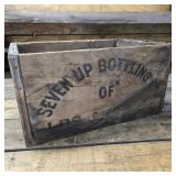 Bottomless Antique Seven Up Box