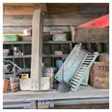 Vintage Hardware Divider Lot w/ Brake Line Display