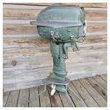 Johnson Sea-Horse 7.5 HP Outboard Motor w/ Stand