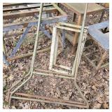 Lot of Industrial Table Bases