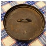 #12 Cast Iron Lid