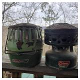 Vintage Coleman Heater Pair
