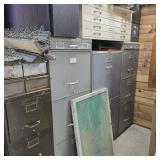 File Cabinets w/ Sanding Lot