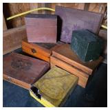 VIntage Boxes w/ Cuban Cigar Box