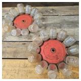 Vintage Rotating Hardware Organizers