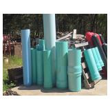 Large PVC Pipe Sections & Ballard Covers