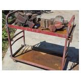 Cart of Old Compromised Vises