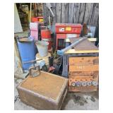Gathering of Items- Parts Cleaner, Buckets, Boxes+