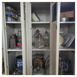 Metal Locker Unit & Contents
