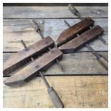 Pair of Jorgensen 12" Wood Clamps