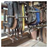 Lower Row of 73 C Clamps