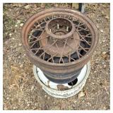 Stack of Wheels w/ Spoke Wheel