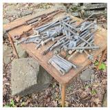 Metal Table of Anchor Bolts