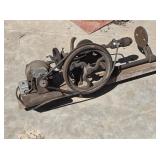 Old Converted Wall Mount  Drill Press