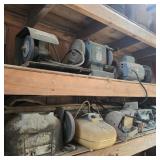 Contents of Shelves: Grinders