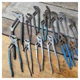 Lot of Channel Locks