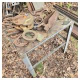 Table & Contents w/ Plate Lifting Clamp