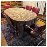Retro Lloyd Mfg. Co. Dining Table w/ 6 Chairs