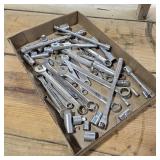 Flat w/ Craftsman Ratchet & Wrenches