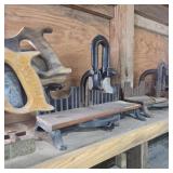 Lot of 9 Antique Miter Boxes