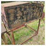 Table Base w/ Double-Sided Receptacle