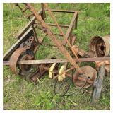 Pile of Misc. Metal w/ Pedestal & Table Base