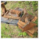 Pallete of Misc. Heavy Steel