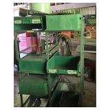 Rolling Rack of Divider / Storage Bins ++