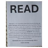 READ - Pick-Up Notice / Instructions - READ