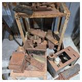 Three Tables of Misc. Steel Stock