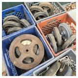5 Crates of Large Casters