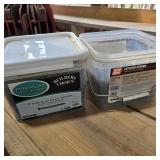 1 1/2 Tubs of Exterior / Deck Screws