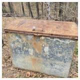 Large Metal Storage Chest