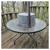Round Patio Table