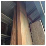 Stack of Lumber in Storage