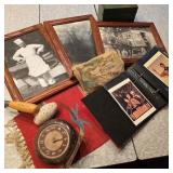 Vintage Lot w/ Black & White Photos & Pendleton