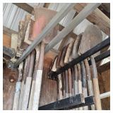 Lot of Spades & Shovels (Right Side)