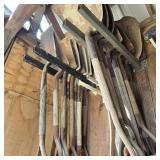 Lot of Spades & Shovels (Left Side)