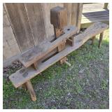 69" Primitive Shave Horse