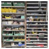 Contents of 2 Shelves w/ Staples & Hardware