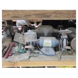 Lot of Bench Grinders & Accessories