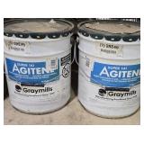 Two 5-Gallon Grayhills Parts Cleaner Solvent