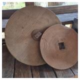 Two Antique Grinding Stones