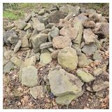 Large Pile of Arkansas Native Stone
